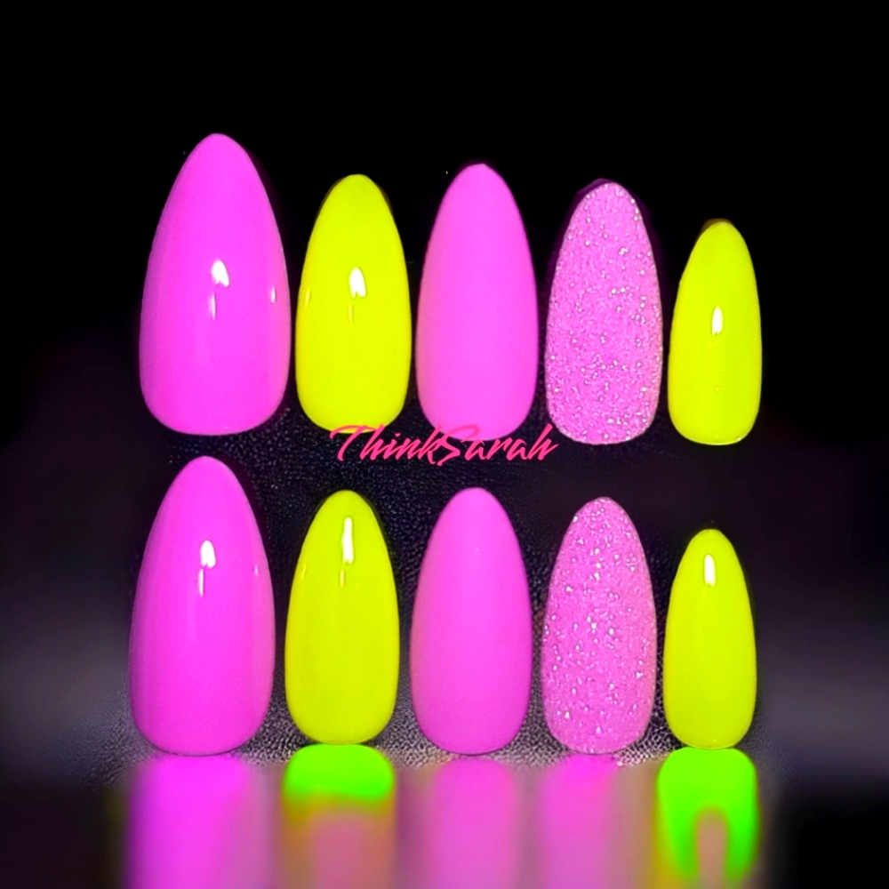 Purple & Neon Sun
